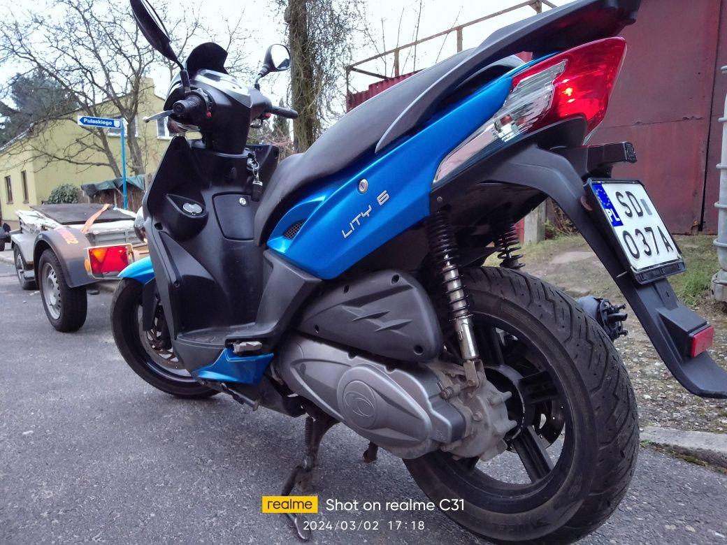 Kymco Agility 125 16+ (duże koła)