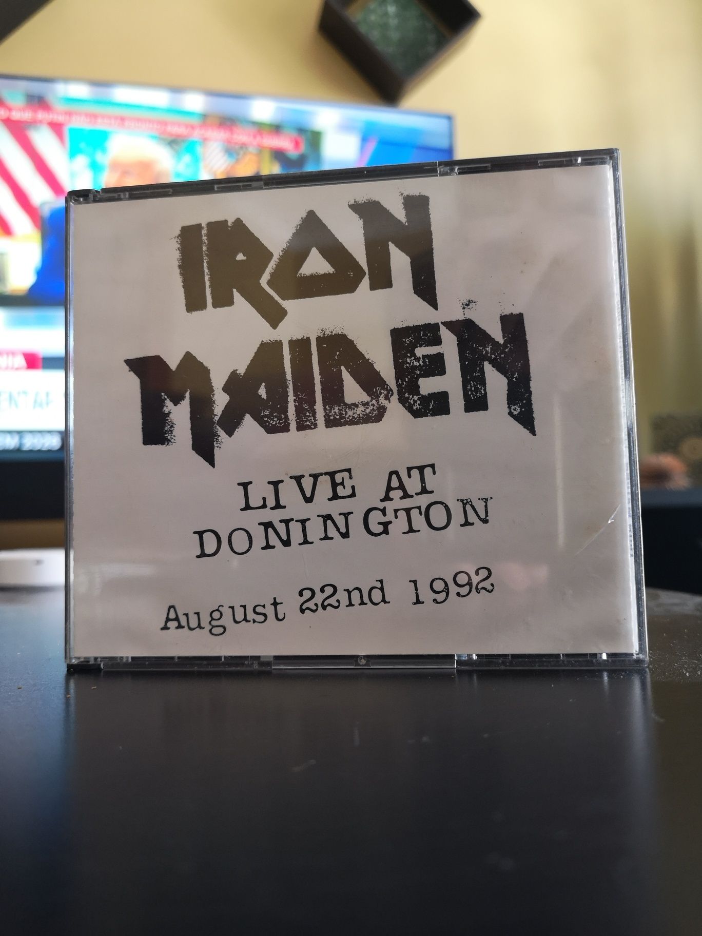 Iron Maiden Cd Duplo  Raro Live at Donington 1992