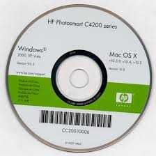 Диск драйвера HP Photosmart C4200 series Windows 7 XP Vista