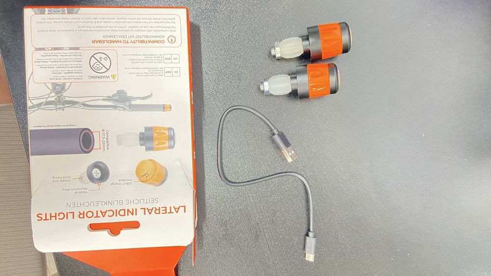 Piscas para trotinete/scooter/bicicleta