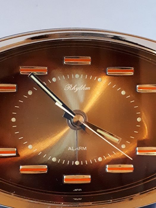 Rhythm japoński zegsr budzik