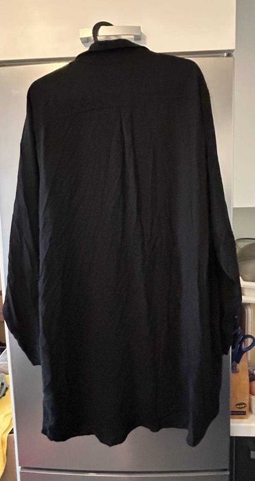 Janina Платье рубашка с вышивкой, р 48, 100% вискоза