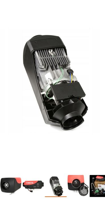 Ogrzewanie na diesel  spalinowe do garażu 12v 24v 230v kompletne