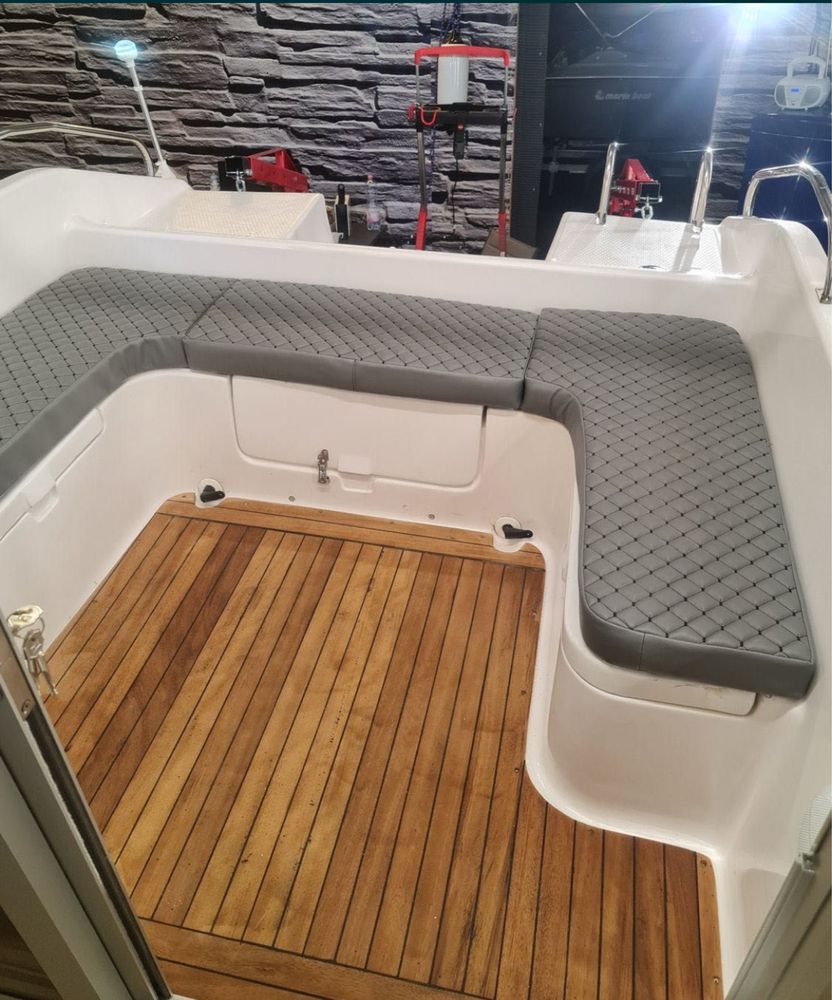 Łodź kabinowa marinboat samba long + honda bf75