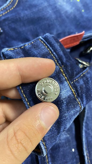 джинси dsquared2 slim fit flared