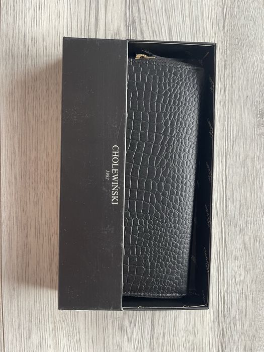 Cholewiński nowy portfel skórzany.