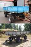 Przyczepy rolnicze BSS P53 oraz Autosan D-732