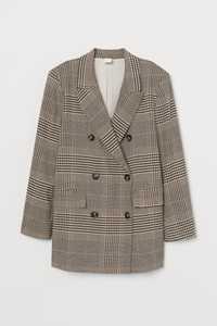 Blazer de xadrez pied-de-poule H&M