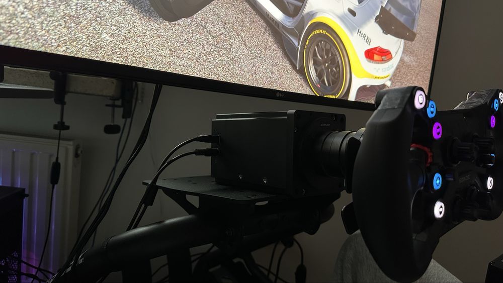 Zestaw simracing (simagic, fanatec)