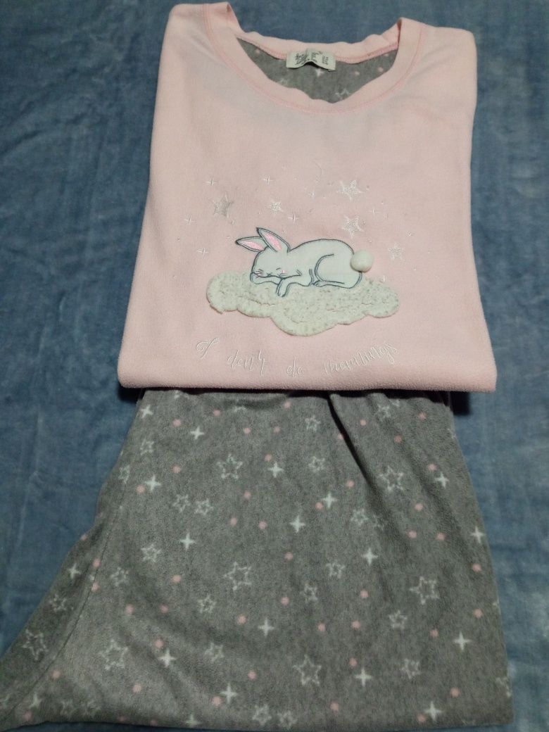 Pijamas muito quentinhos e macios para as noites mais frias - L