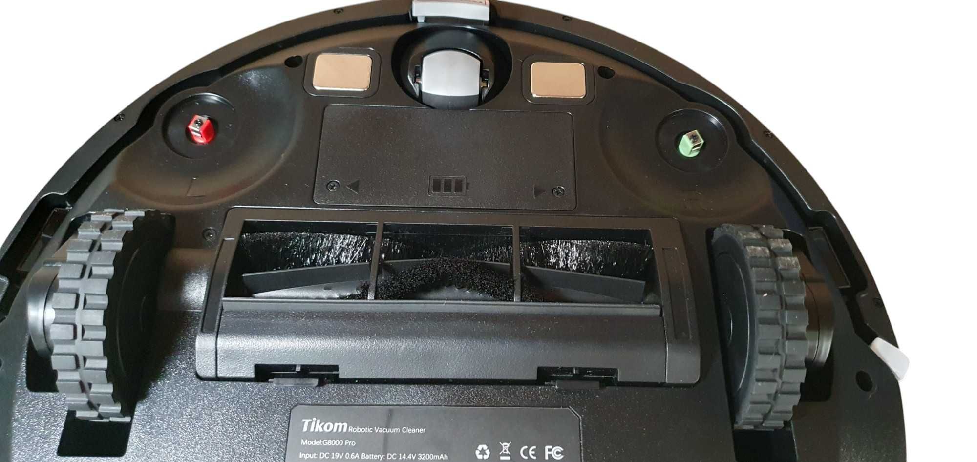 Robot sprzątający Tikom G8000 Pro 2w1 odkurzanie i mopowanie czarny