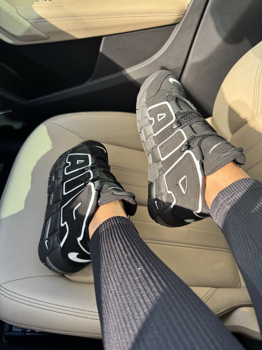 Nike Air More Uptempo Black White