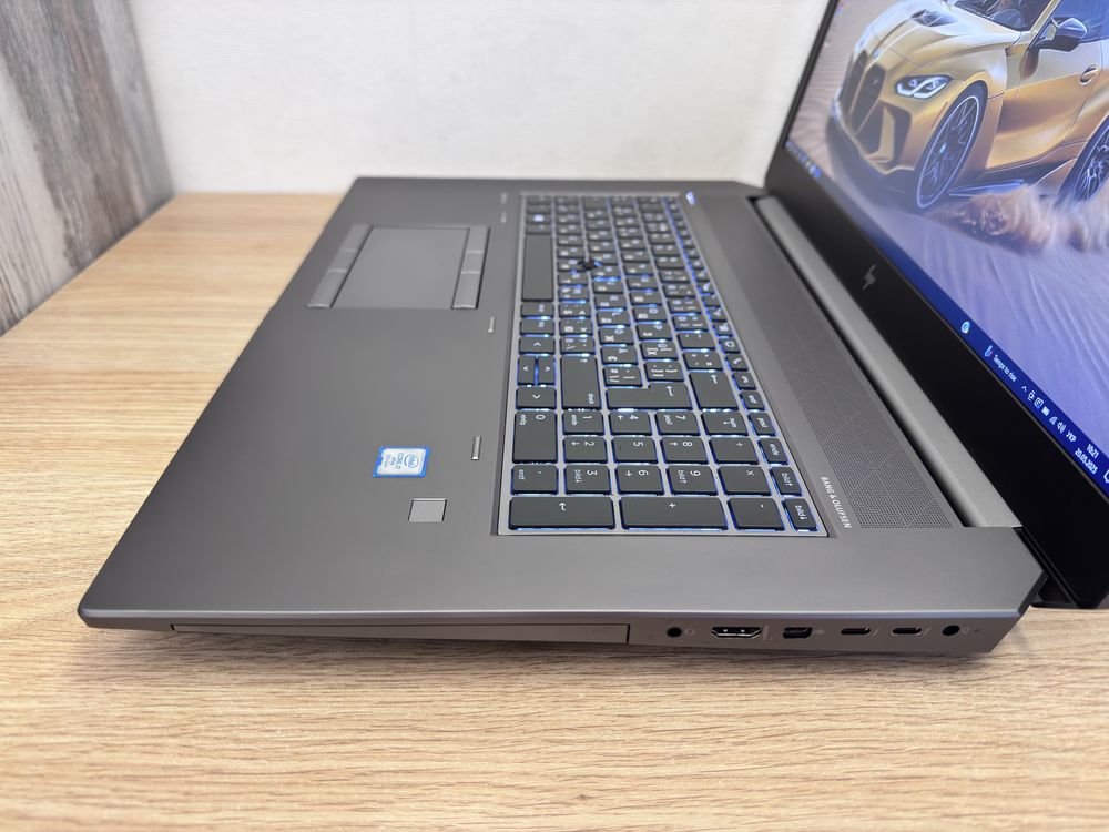17.3”FHD IPS HP zBook 17 nVidia RTX5000 16 Gb i7-9850H/64/1000