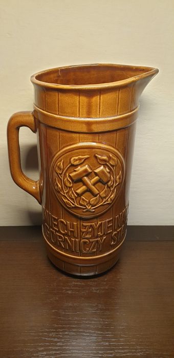 Dzban piwny górniczy
