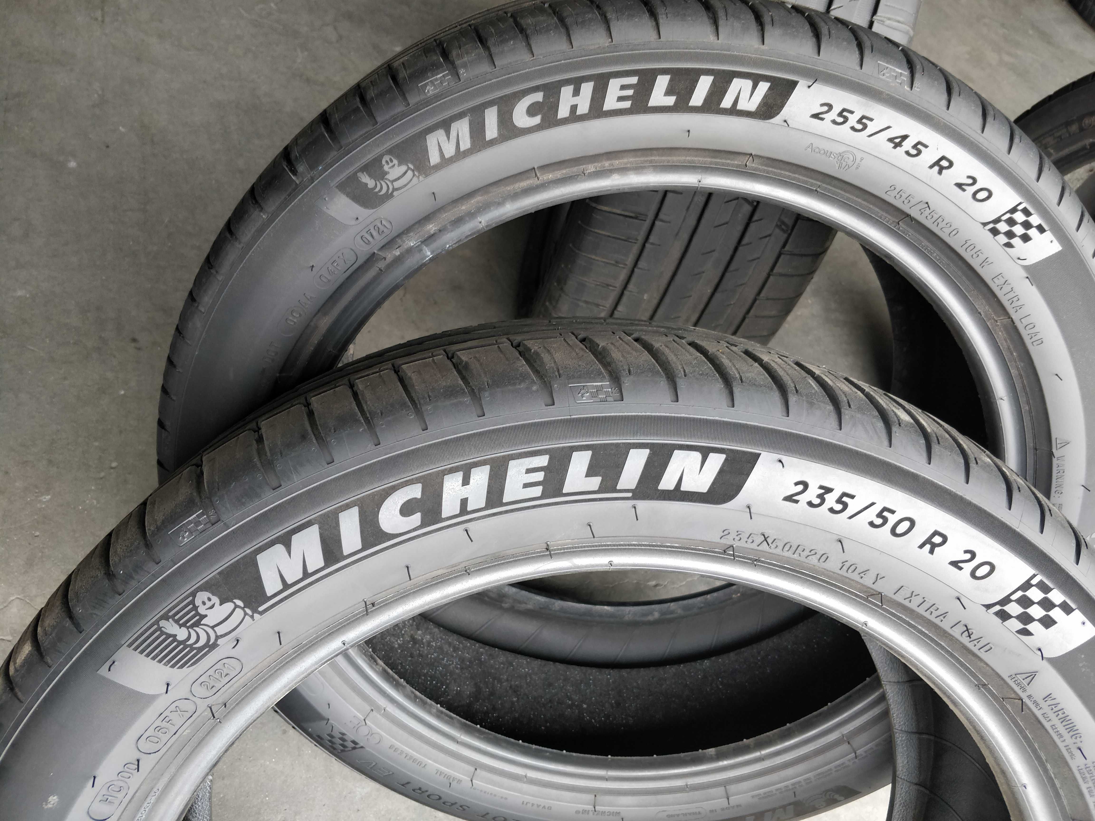 різноширокі R20 235 50/255 45 шини літні Michelin Pilot Sport