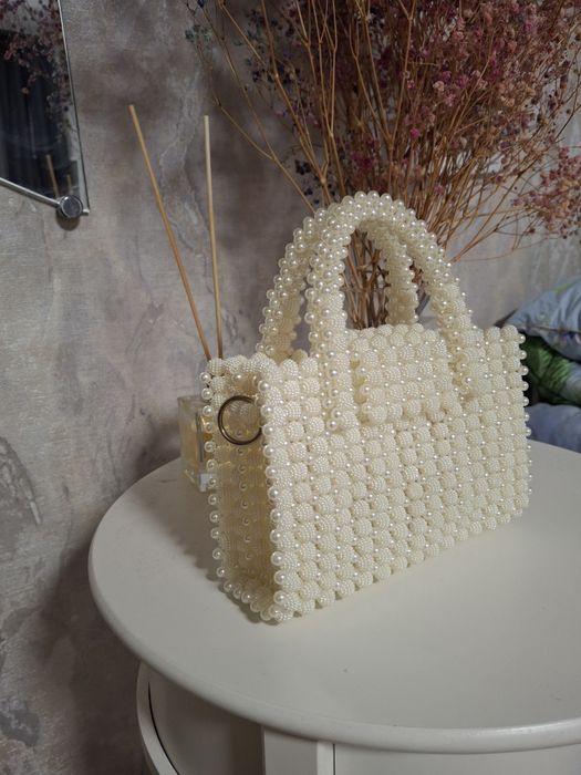 Сумочка з намистин, ручна робота