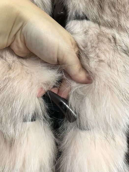 Парка-трансформер демисезонная!С песцом!