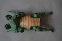 stara drewniana zabawka żaba