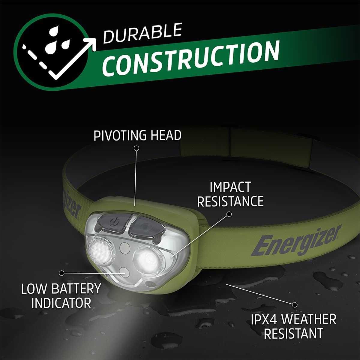 Налобный фонарь Energizer, налобний ліхтар Energizer. Оригінал. З США