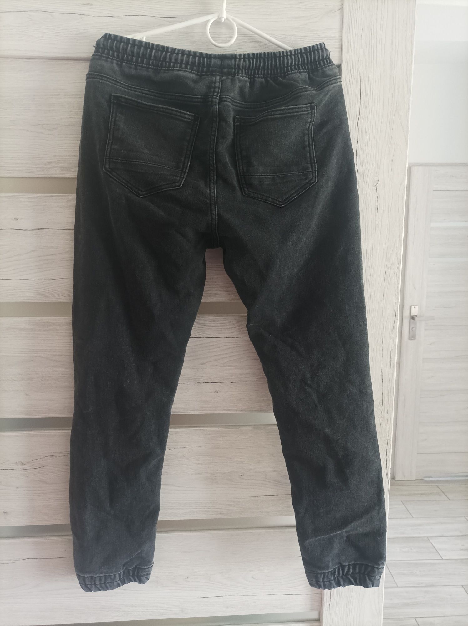 Spodnie joggery jeansowe S 28