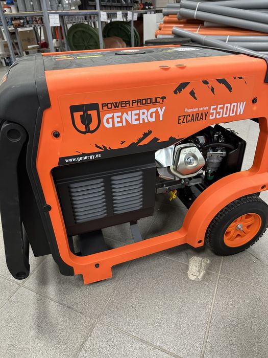 В наявності! Генератор Genergy GENERGY EZCARAY S 5Кв Електростартер