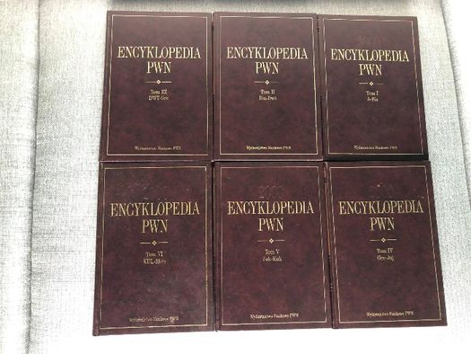 Encyklopedie PWN 2000 Tom 1-6
