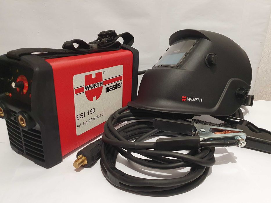 Spawarka inwertorowa WURTH MASTER ESI-150 Super stan+maska +elektrody