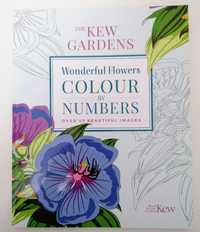 The Kew Gardens Wonderful Flowers Color-by-Numbers