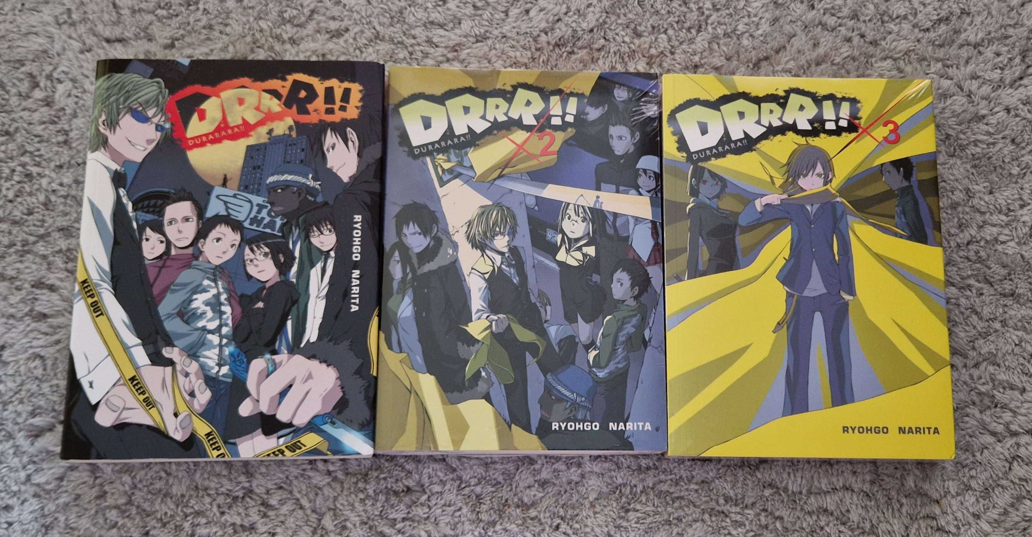 Light Novel "Durarara" 1 - 3