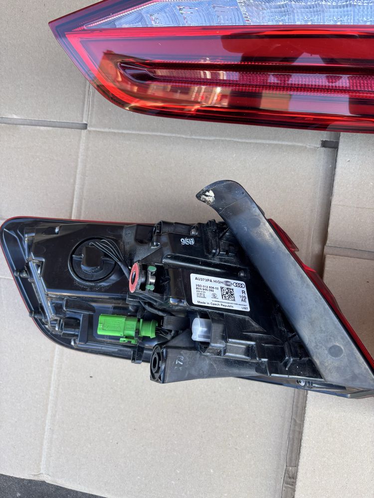 Komplet tylnych lamp do Audi A3 Sportback lift 2019r full led matrix