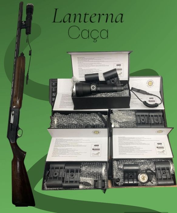 Lanterna para espingarda e carabina