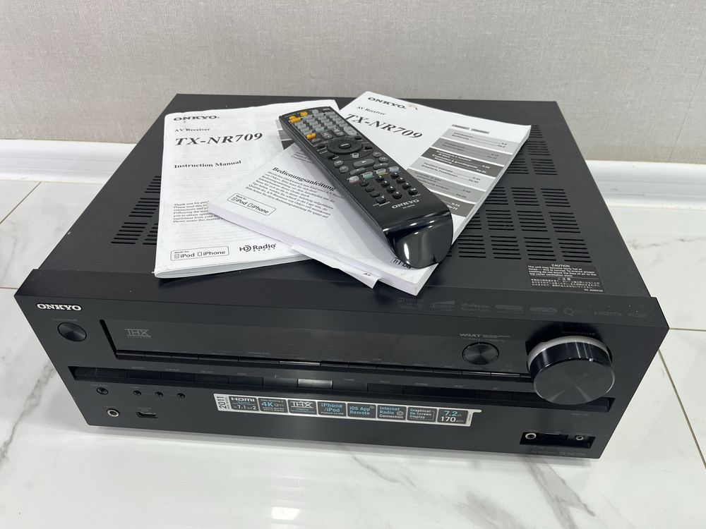 AV Ресивер - Onkyo TX-NR 709 / под ремонт
