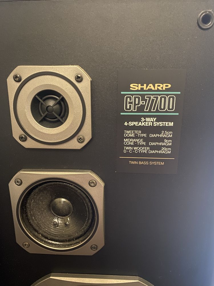 Для ценителей! Мощная адиосистема SHARP ( центр музыкальный)cp-8800