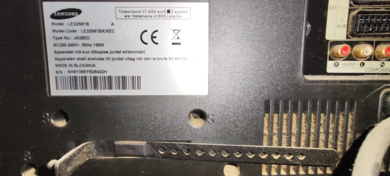 Telewizor Samsung 32 całe LCD odbiór osobisty