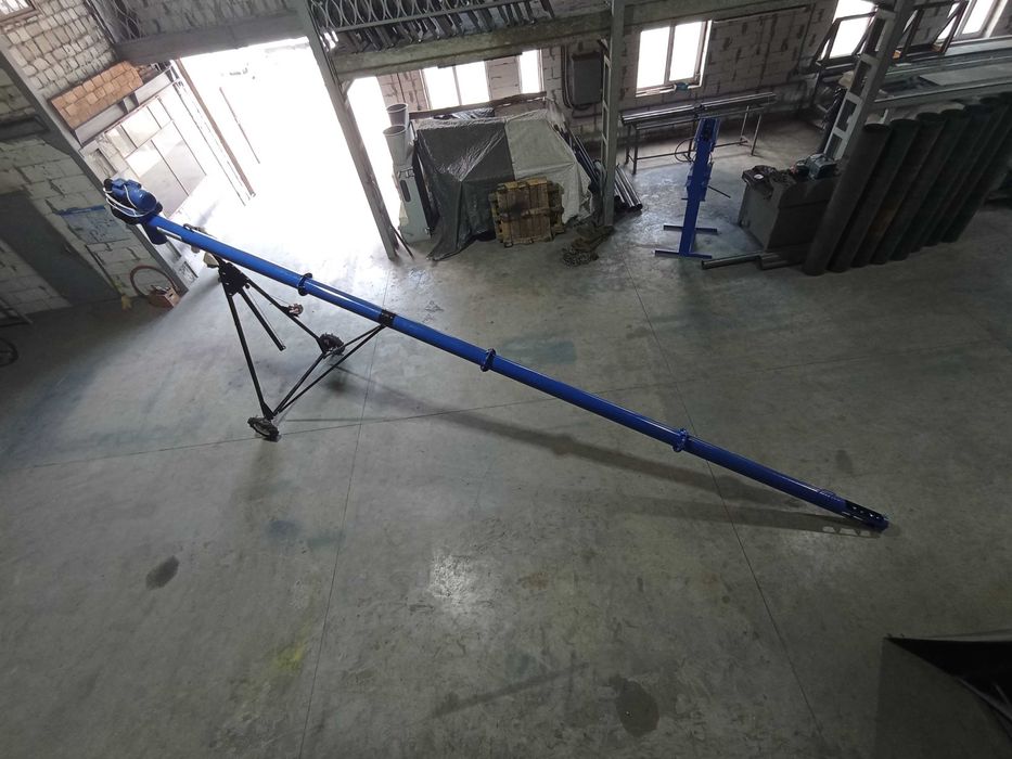 Шнековый погрузчик, винтовой конвейер, транспортер зерна, протравитель