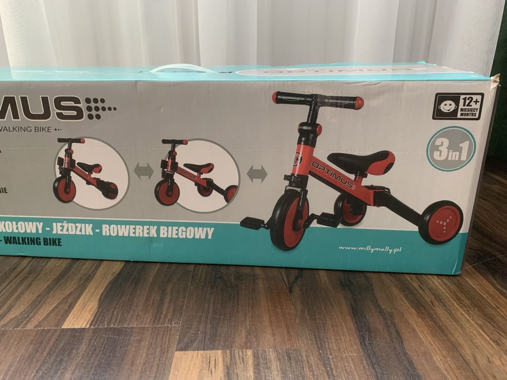 Rowerek 3w1 (12m+)