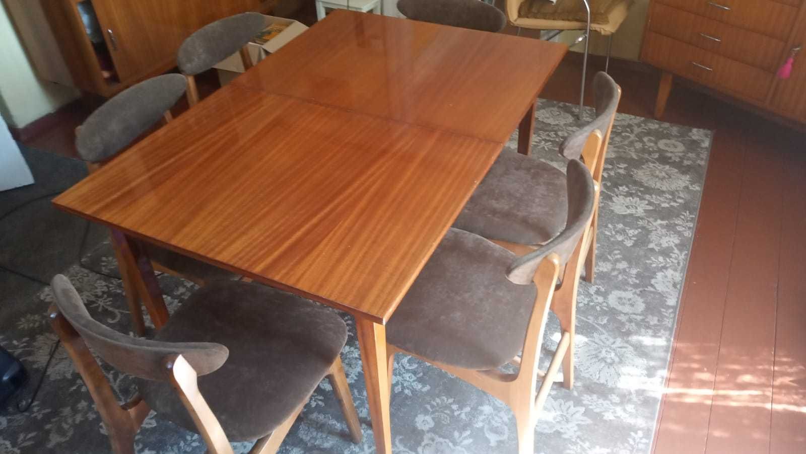 stół Violetta + 6 krzeseł