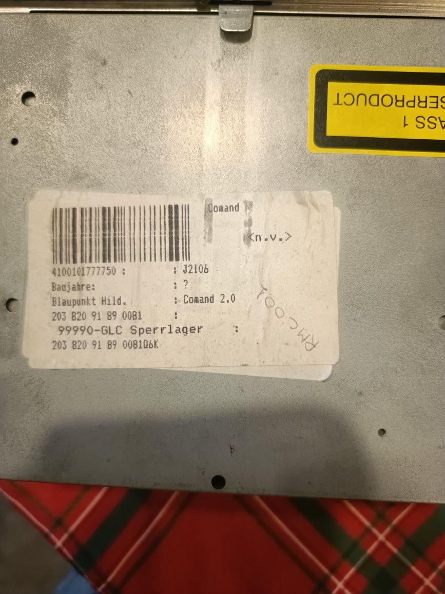 Radio Mercedes Benz C klasa 2001