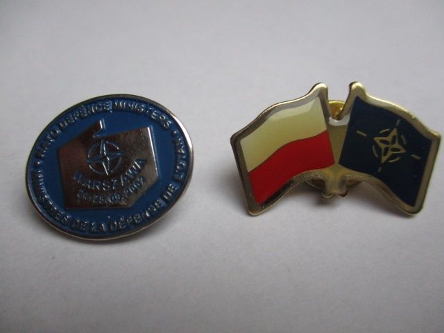 znaczki pamiątkowe ze spotkania Ministrów Obrony NATO Warszawa 2002