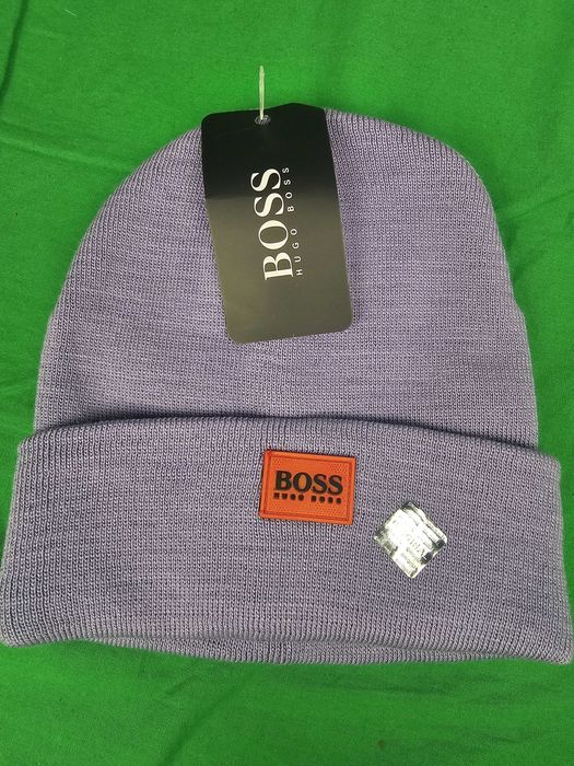 Czapka zimowa Hugo Boss nowość outlet logowane