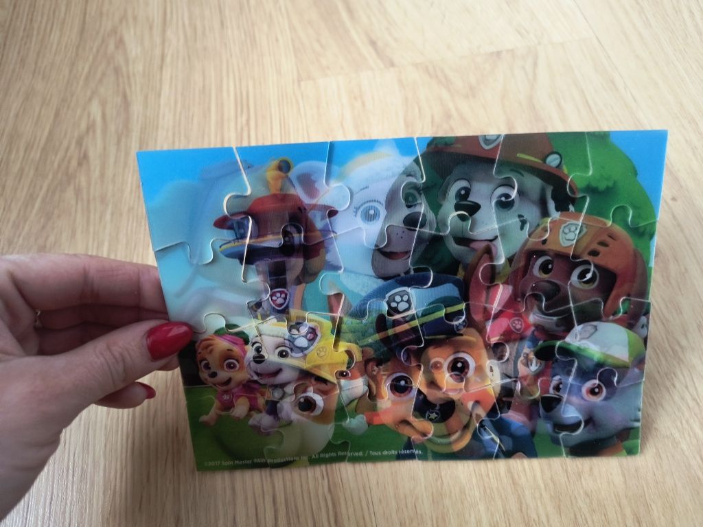 Puzzle 3D Psi Patrol 24 elementy spin master Paw patrol