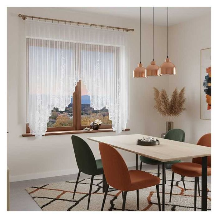 Firanka Melinda 170 x 160 cm DomoweTekstylia | WNM334 160