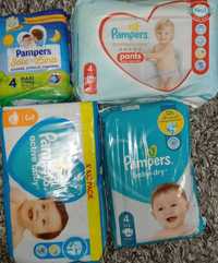 Подгузники Pampers 1, 2, 3, 4