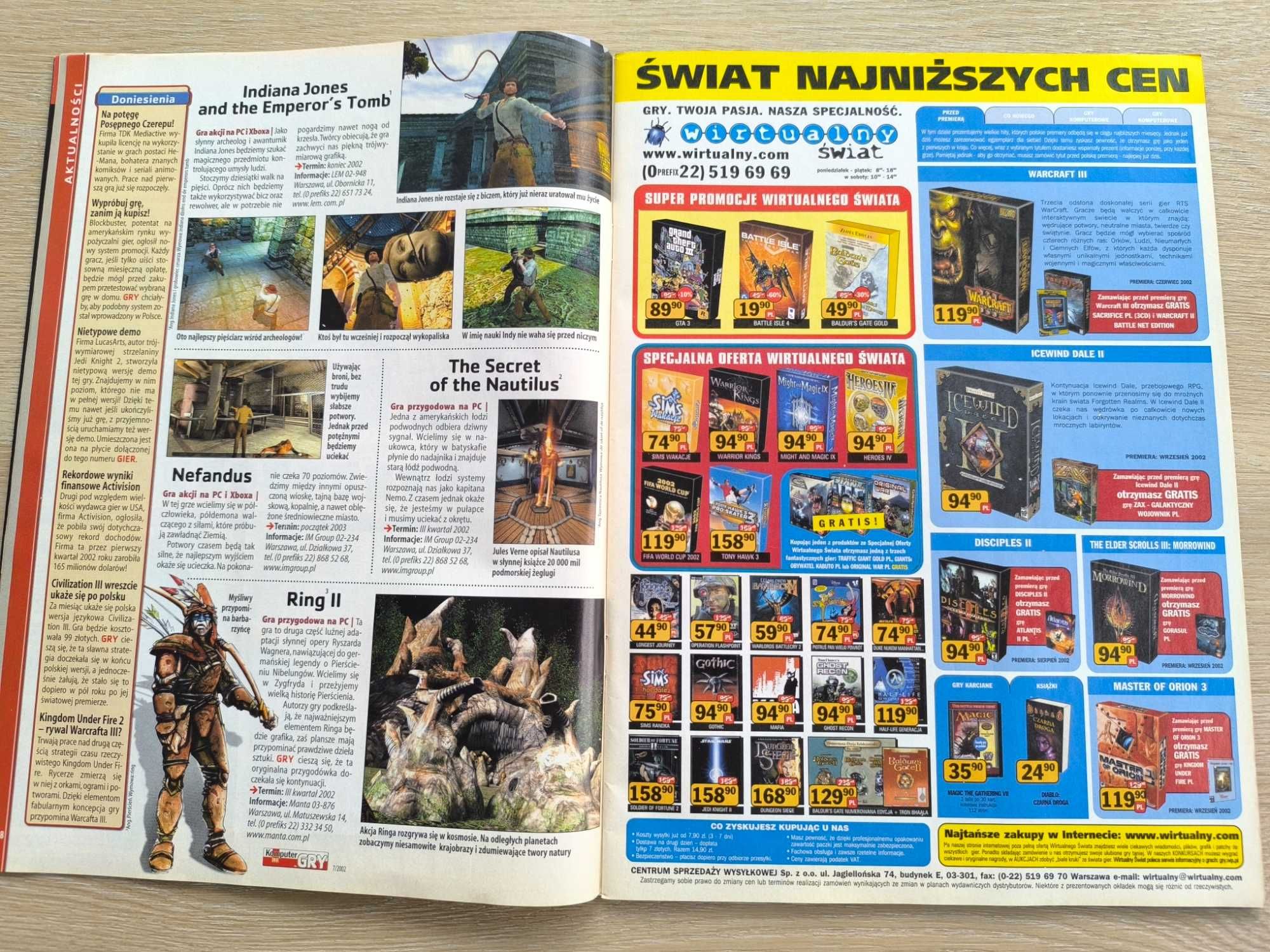 Kangurek Kao [PC] (PL) Komputer Świat Gry 07/2002