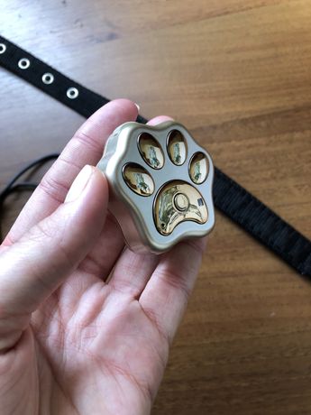 GPS маячок для кішок і собак GPS collar V30 (Золотий)