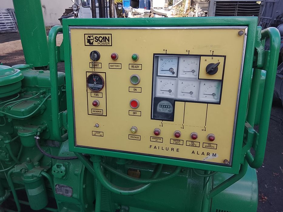 Agregat prądotwórczy 30 35 kw 40 50 kva pełny automat leyland Sw 266