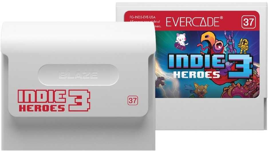 EVERCADE #37 - Zestaw gier Indie Heroes 3