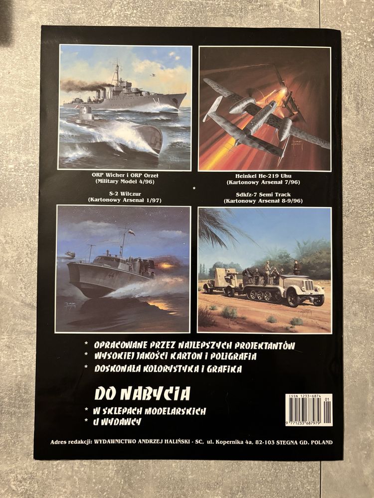 Haliński Military Model 1/1997 okręt podwodny USS ARCHERFISCH
