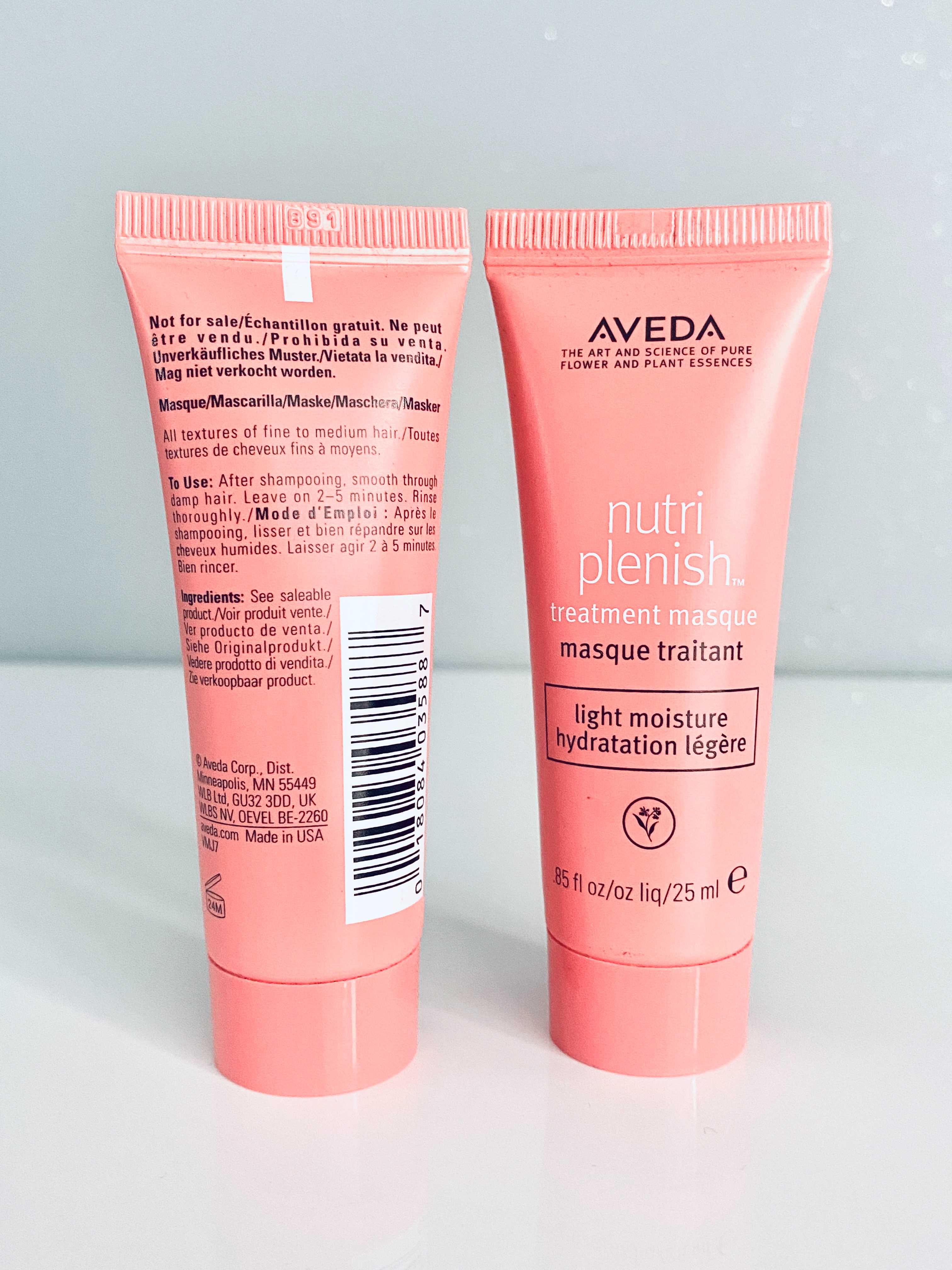 Aveda Nutri Plenish - odżywki do włosów bez spłukiwania (2x25 ml)