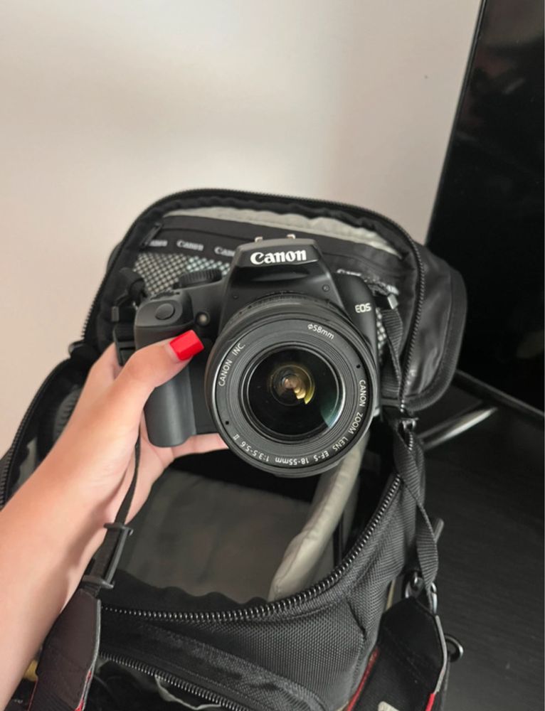 Canon EOS 1000D+Canon EF-S 18-55mm